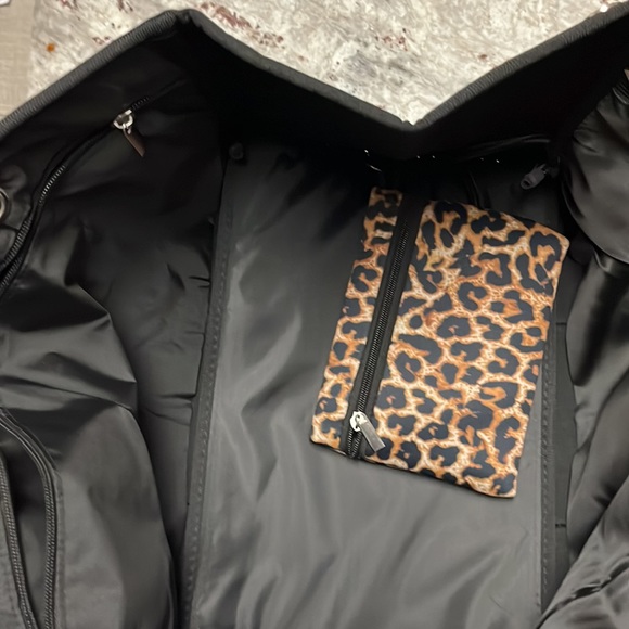 Neoprene Tote “Leopard Lady” NEW Bag - Picture 6 of 6